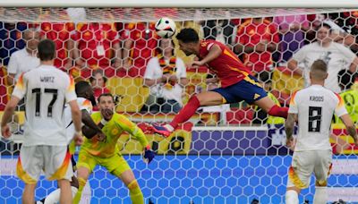 Euro 2024: Mikel Merino's late header sends Spain into semifinals with 2-1 win over Germany