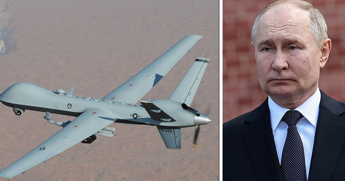 Russia 'shoots down US drone over Black Sea' as WW3 tensions explode