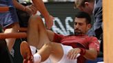 Enfado monumental de Djokovic en Roland Garros: "Me jodí la rodilla, ¿es mucho pedir?"