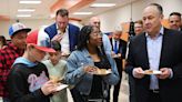 Local students join White House officials in tasting school meal with less sugar, salt