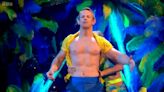 Strictly’s Jody Cundy gets his shirt ripped open during salsa performance