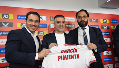 García Pimienta: "Si han firmado a un entrenador como yo, saben el tipo de jugador que me gusta"
