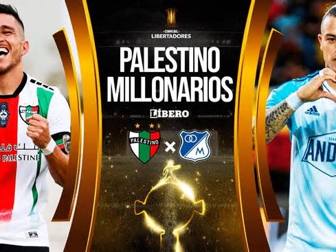 Palestino vs. Millonarios EN VIVO ONLINE GRATIS: alineaciones oficiales del partido