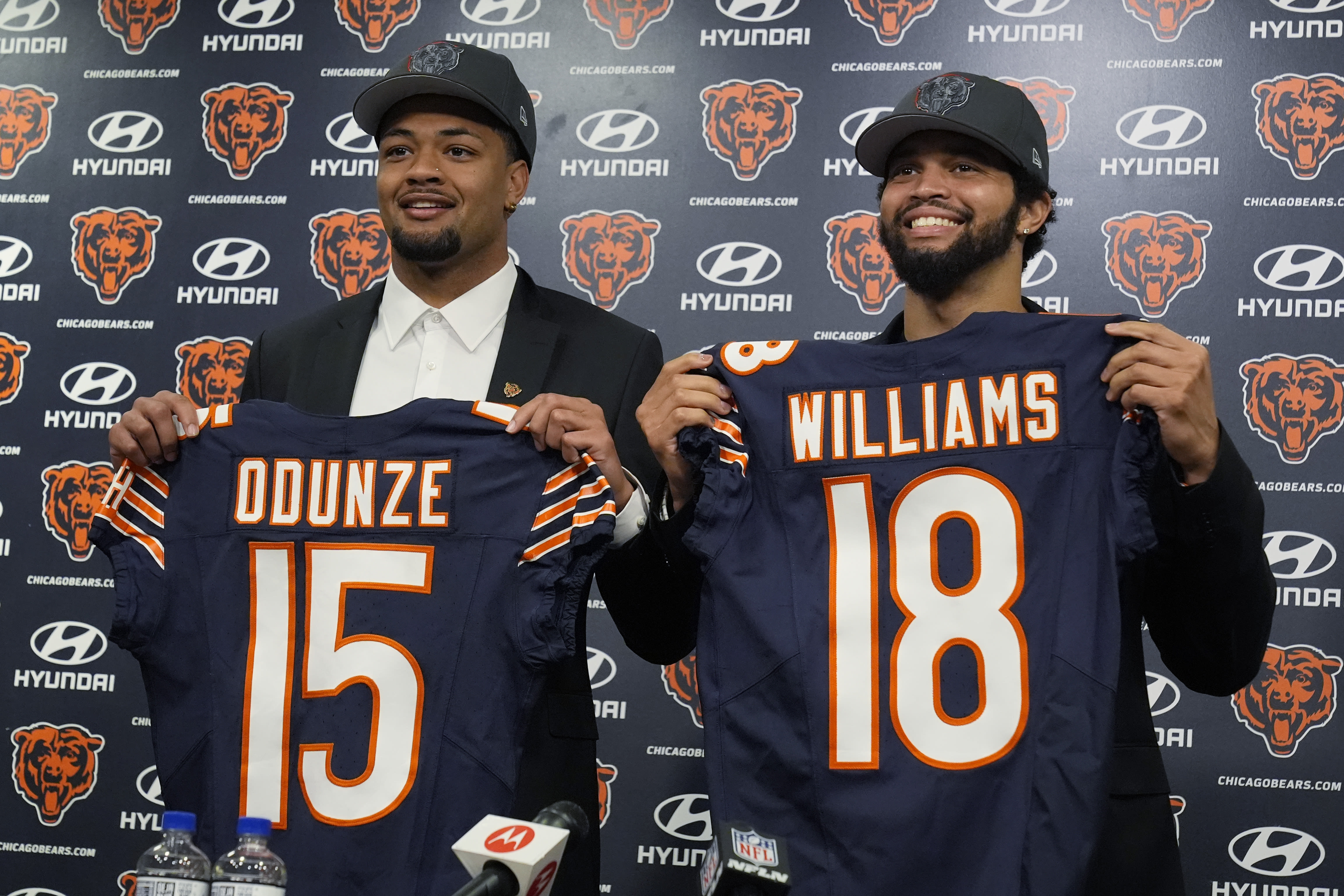 AP NFL draft grades: Bears earnest highest mark after landing Caleb Williams and Rome Odunze