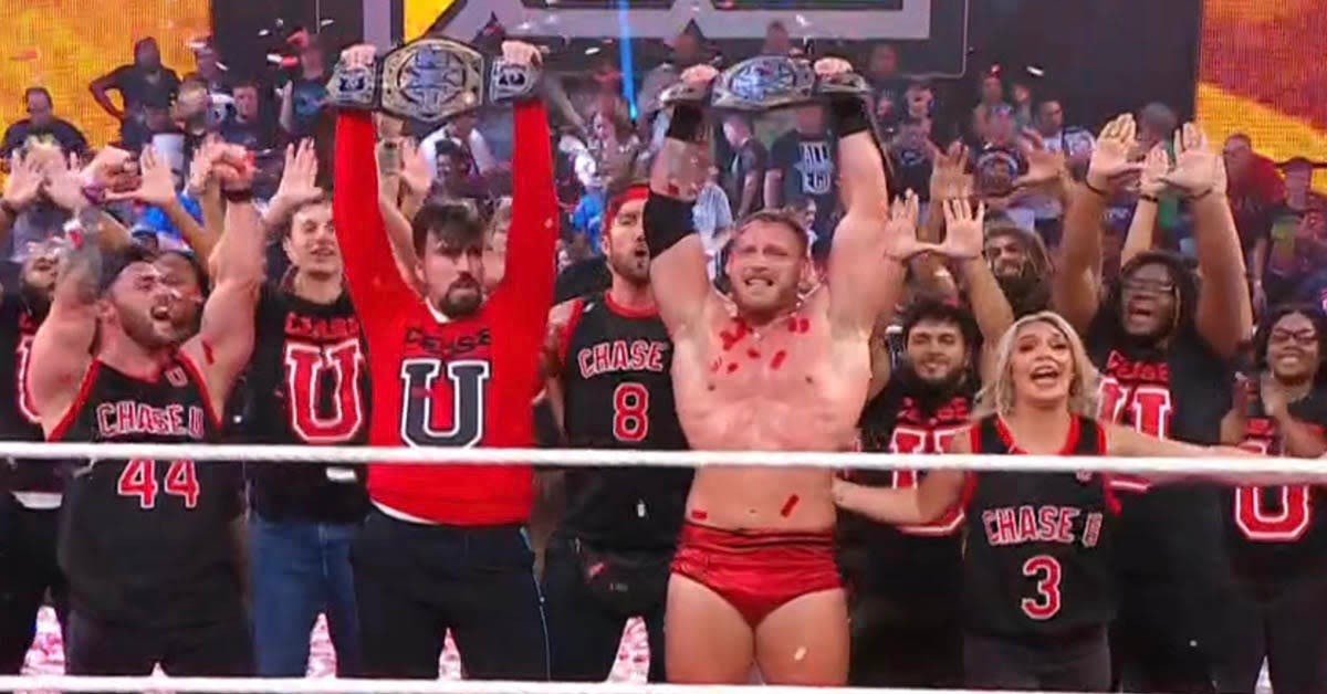 WWE's Chase U Becomes NXT Tag Team Champions in Epic Win