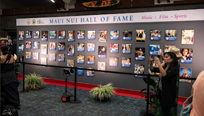 Inaugural Maui Nui Hall of Fame unveiled at Kahului Airport