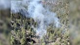 Crews address wildfire in Santa Fe National Forest