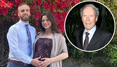 Clint Eastwood's Pregnant Daughter Morgan Marries Tanner Koopmans