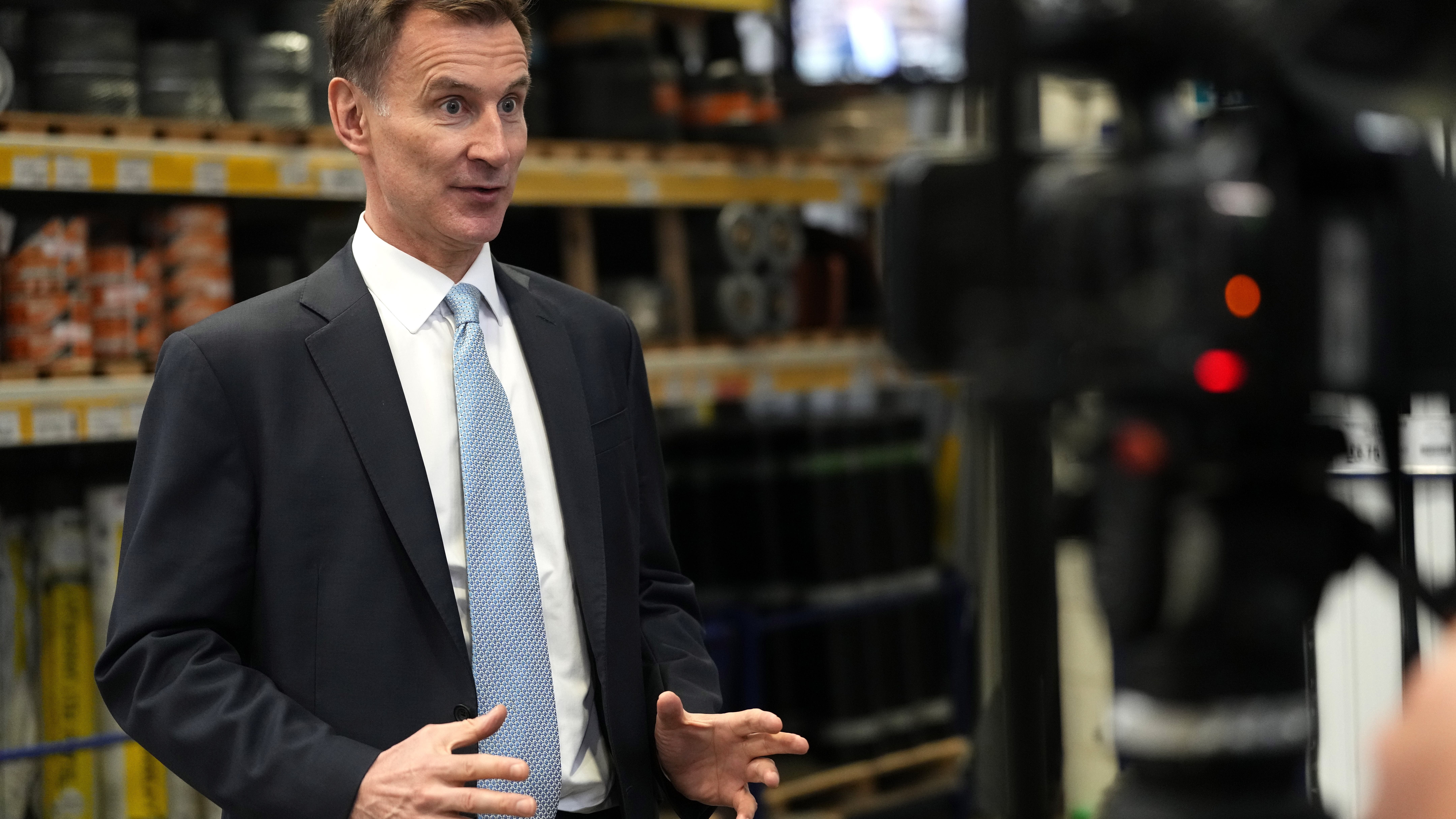 Jeremy Hunt accuses Labour of frightening pensioners with fake news stories