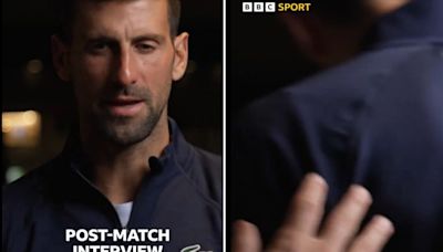 Novak Djokovic walks out of BBC interview as Wimbledon 'booing' row continues