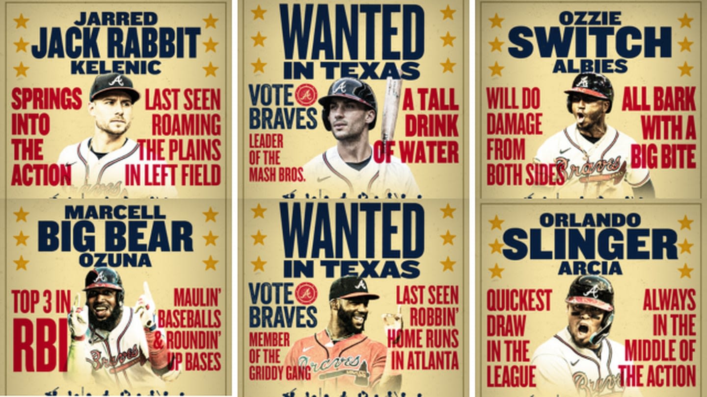 2024 MLB All-Star Game: Your votes are ‘wanted’ to send Braves players to Texas