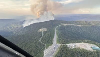 Sicamous-area wildfire grows to 220 hectares, 14 fires sparked in Southern Interior in 24 hours | Globalnews.ca