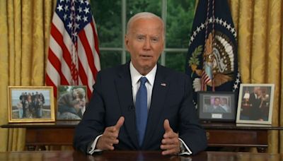 WATCH: President Biden delivers speech for the first time since ending re-election bid