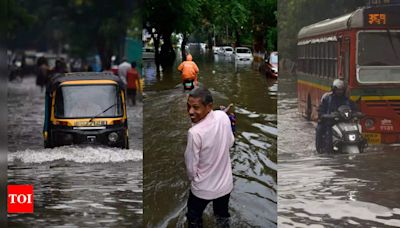 Season's 1st robust rain shower causes Mumbai to drown under infra collapse | Mumbai News - Times of India