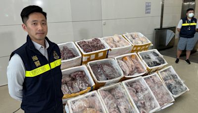 內地凍肉偷入境 貨車、手拉車運1200公斤貨 兩地海關執法拘5男