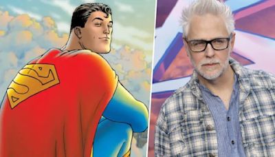 James Gunn shares first look at David Corenswet as Superman and teases a surprise villain