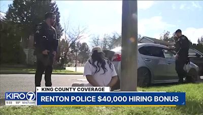 Renton City Council approves large bonus increase for lateral officer hires