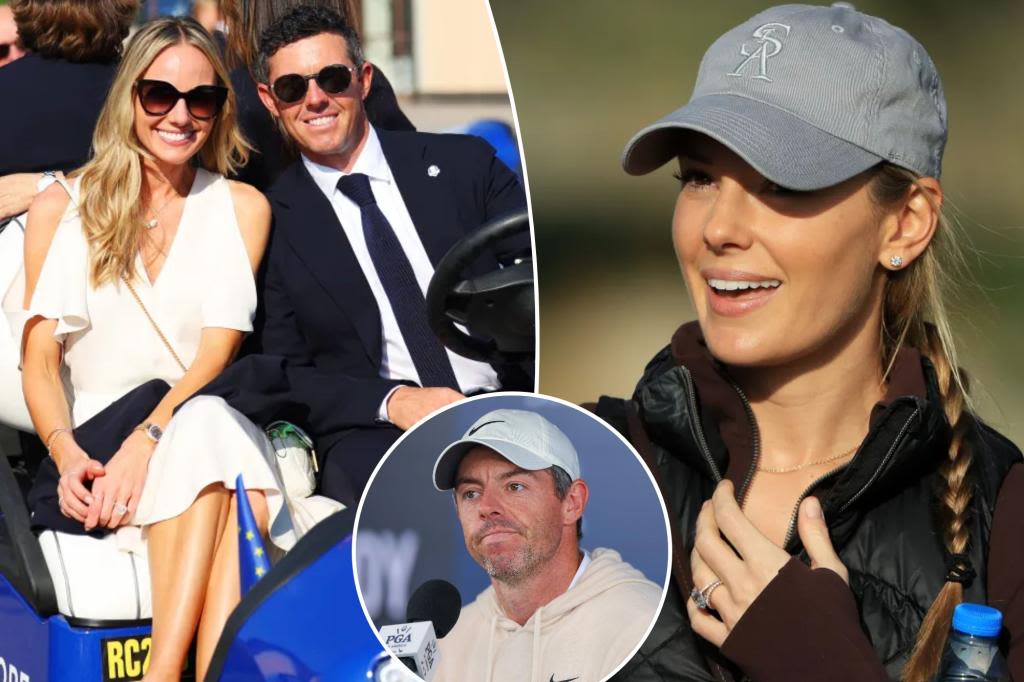 Rory McIlroy’s estranged wife Erica Stoll seen in first appearance since divorce reveal