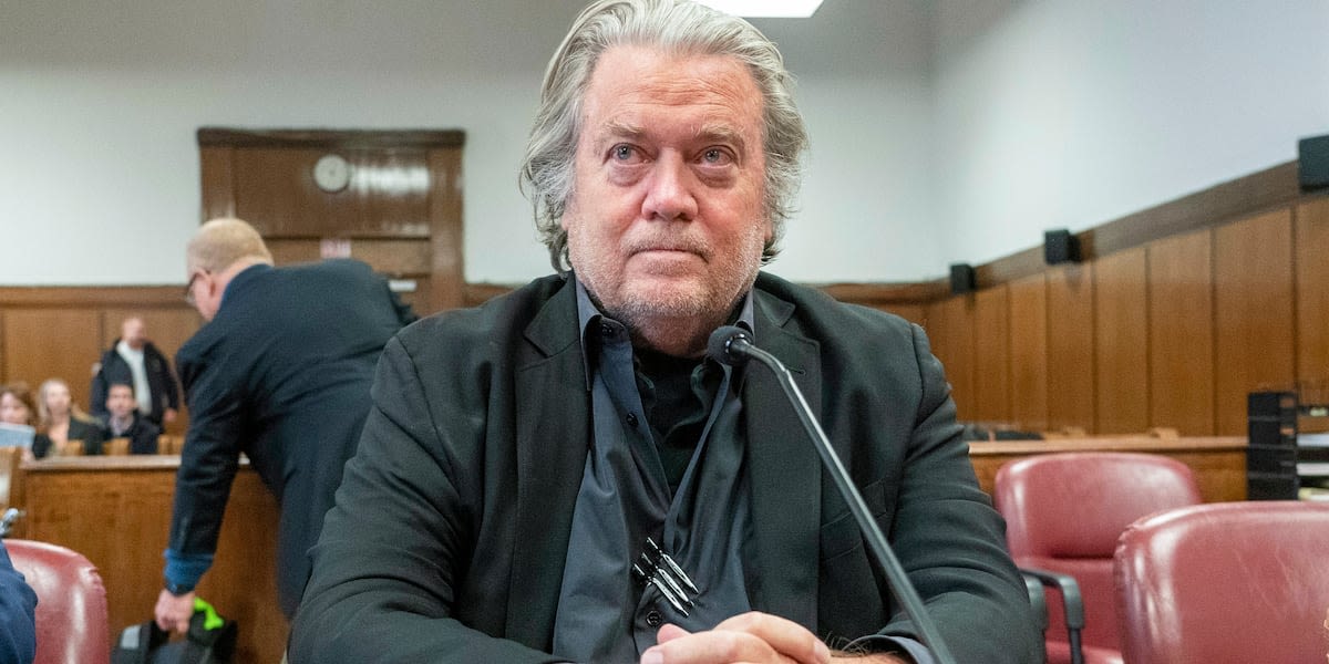 Trump ally Steve Bannon will report to federal prison to serve 4-month sentence on contempt charges