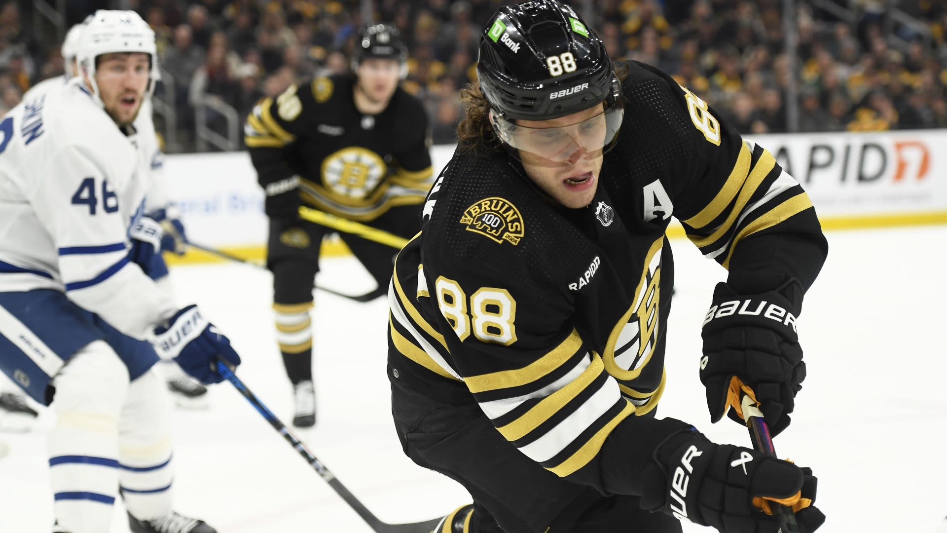 Bruins' David Pastrnak Scores OT Goal To Vanquish Maple Leafs In Game 7