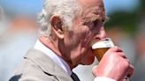 King Charles jokes 'I'd better not have too much' as he samples beer