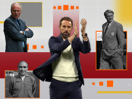 Gareth Southgate's record compared to other England managers