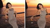 Kylie Jenner encanta a sus seguidores con vestido drapeado en tendencia