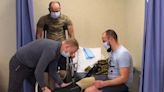 Wounded Ukrainian soldiers get prosthetic legs in US with help from nonprofit