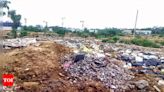 Gurgaon: 2 years on, construction waste piles up near school; not cleared yet | Gurgaon News - Times of India