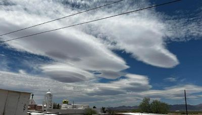 Sorprenden nubes circulares a chihuahuenses