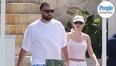 Taylor Swift and Travis Kelce Spotted Strolling Hand-in-Hand During Romantic Bahamas Vacation: PHOTOS