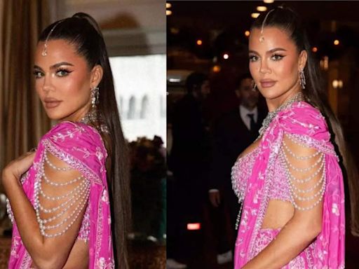 Khloe Kardashian thanks India for "Dream come true" moment at Anant Ambani - Radhika Merchant's Wedding | Hindi Movie News - Times of India