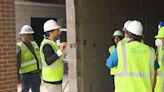 ‘Day On The Job’ program mentors engineering students with tour of Ellen Noël renovations