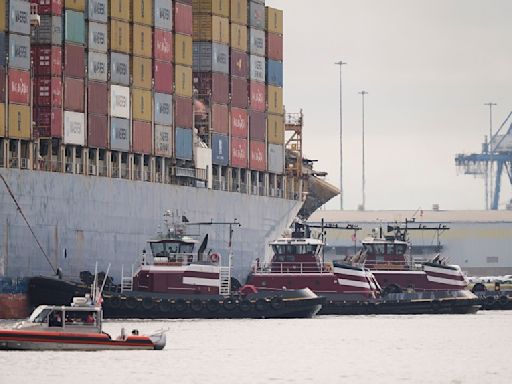 Tugboats escort ship that caused deadly Baltimore bridge collapse back to port - Maryland Daily Record