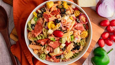 Pepperoni Helps Give Your Pasta Salad A Kick Of Meaty Goodness