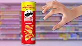 Thief said 'once you pop, you can't stop' after stealing 17 tubes of Pringles