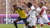 Selección de Ecuador domina levemente a Perú en eliminatorias