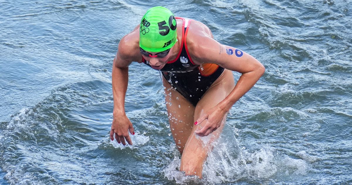 Swimming in the Seine Is Not Going Great for These Olympians