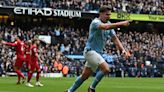 Julián Álvarez, fundamental: un gol y algo más en el triunfo de Manchester City sobre Liverpool en un verdadero partidazo