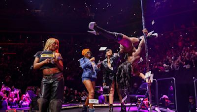 Usher Brings Taraji P. Henson, Victoria Monet to Strip Club at Brooklyn Show