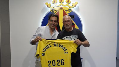 El Villarreal renueva a Miguel Álvarez
