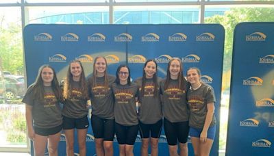 Kansas high school girls swimming: Hillsboro swimmer wins two golds with meet record