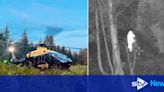 Woman lost in woods rescued by helicopter using thermal imaging