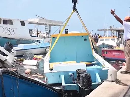 RAW: BARBADOS: AFTERMATH OF HURRICANE BERYL IN BRIDGETOWN