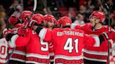 Hurricanes earn needed win over Red Wings, 4-1, keep Metro Division title in sight