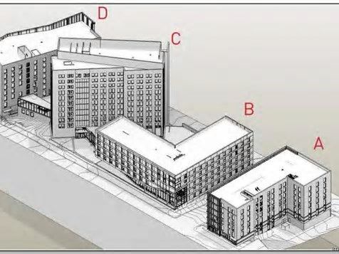 University of Cincinnati to construct 4-building housing complex south of campus