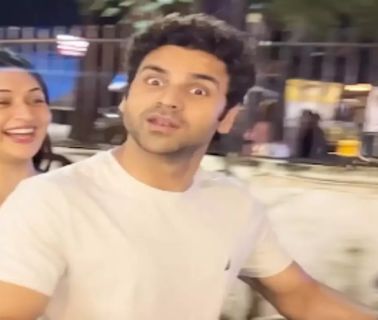 Divyanka Tripathi-Vivek Dahiya SPOTTED Going On A Scooter Ride - Watch