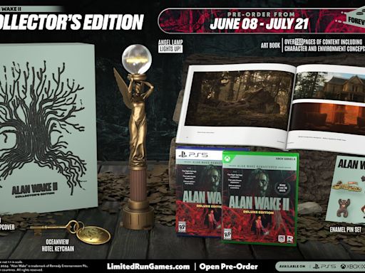 Remedy reverses course on Alan Wake 2 physical editions, puts my rent in jeopardy with limited $200 collector's bundle