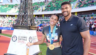 Who is Olympic hurdler Sydney McLaughlin's husband?