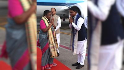 President Murmu Arrives In Odisha, To Witness Puri Rath Yatra Tomorrow